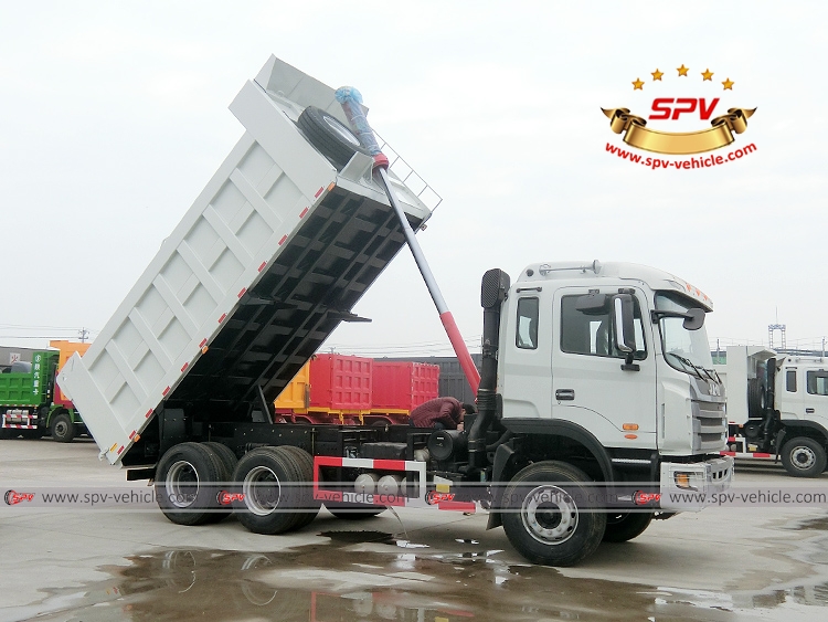 Dump Tipper Truck JAC - RF -  Lifting